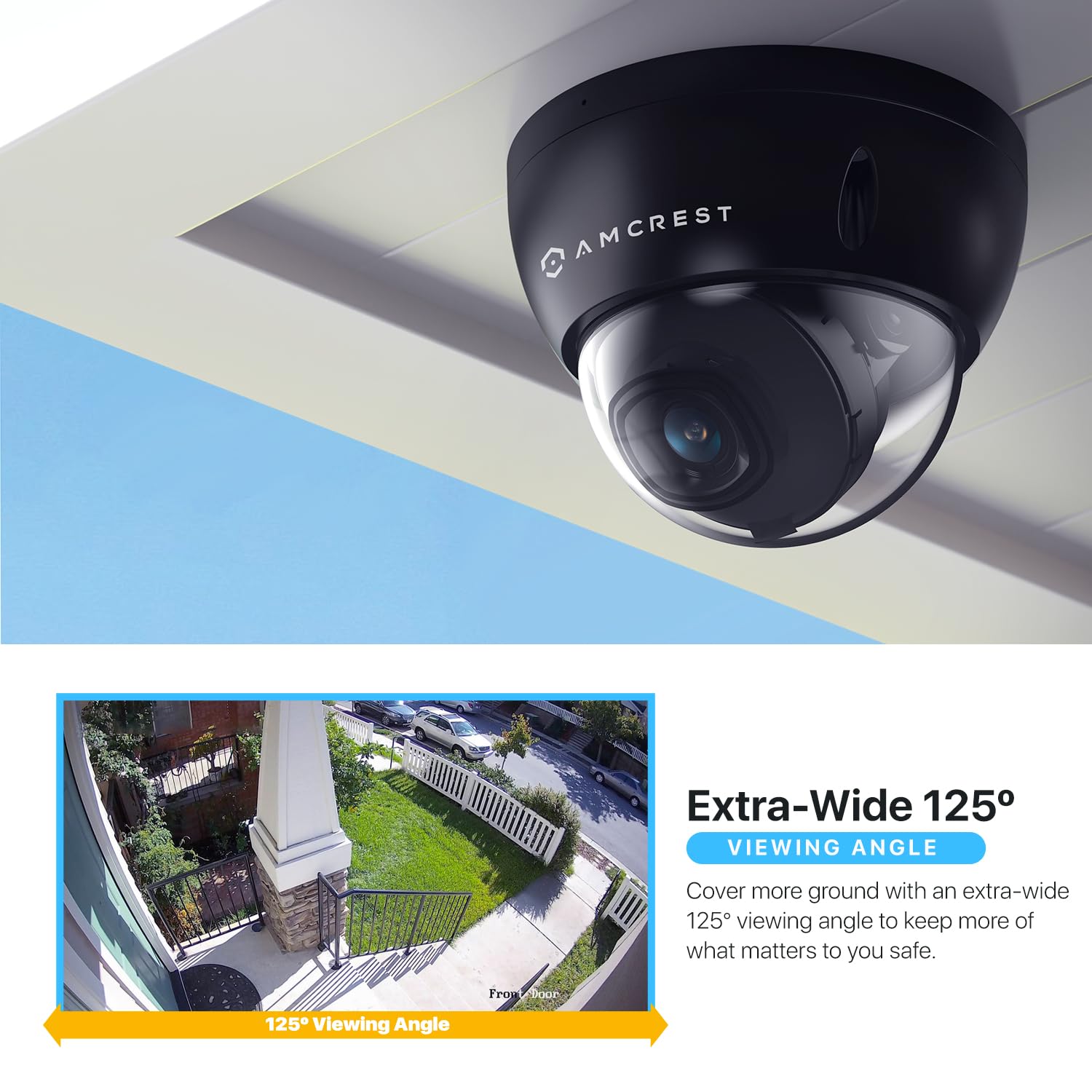 Amazon.com : Amcrest UltraHD 4K (8MP) Dome POE IP Camera
